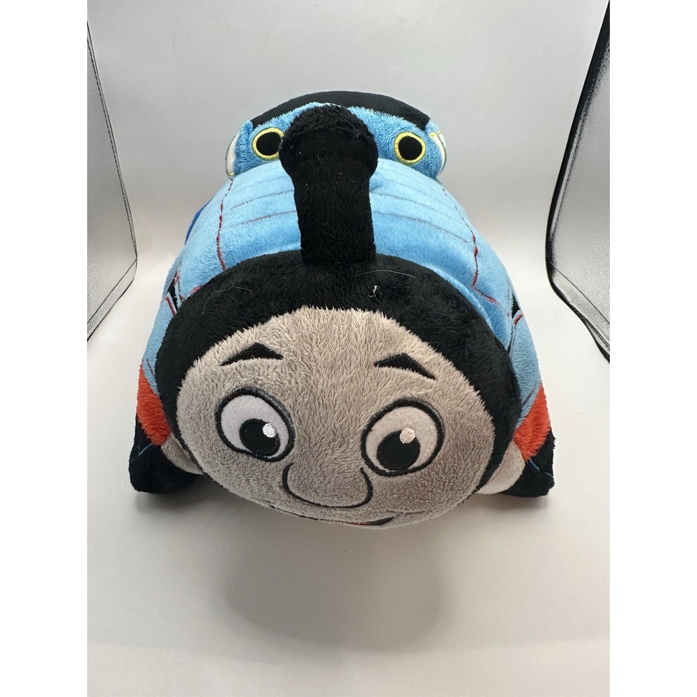 2011 Thomas the‎ Tank Engine Pillow Pets 15" x 18" Plush Clean Smoke Free Home